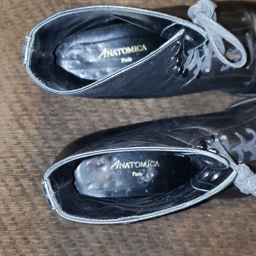 Anatomica Leather Bootie Made in Paris - Picture 3 of 7